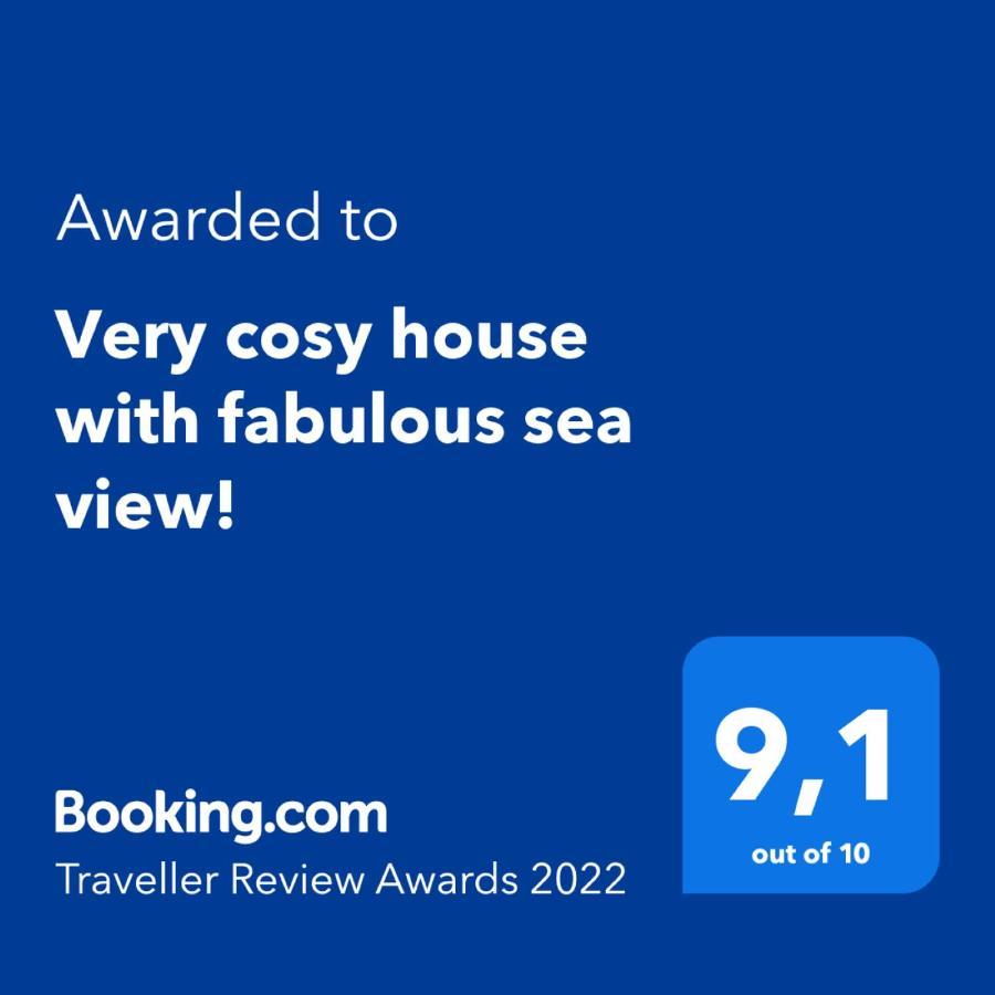 Very Cosy House With Fabulous Sea View! Pietra Ligure Eksteriør billede